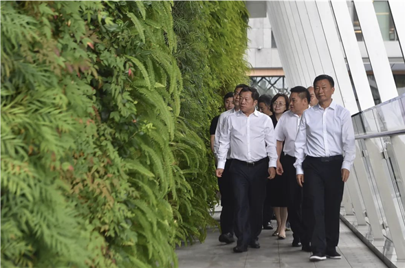 四川天府新区党工委书记周先毅带队调研K8凯发集团